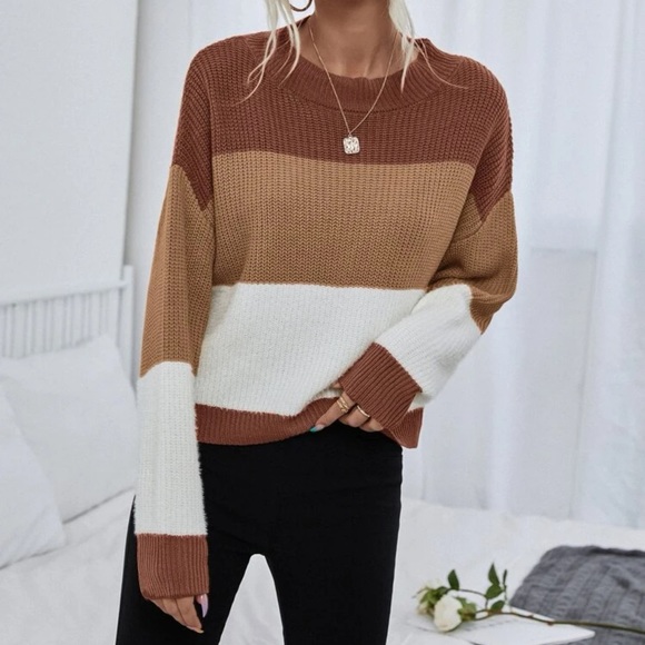 Color Block Sweater - Picture 6 of 10